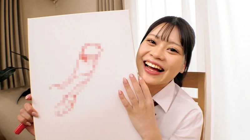 制服JKが絵を描いている