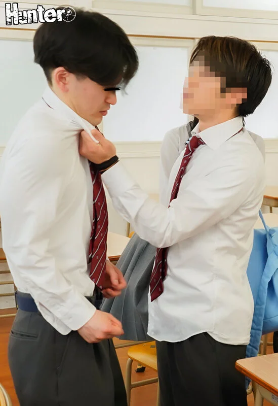 いじめられている男