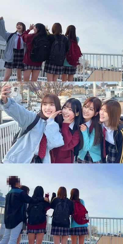 制服JK4人 【配信品番:smuw040 サンプル画像】